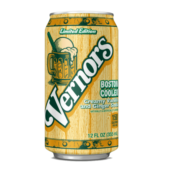 Vernors Boston Cooler Vanilla Cr&eacute;me Ginger Soda (355ml)*12st