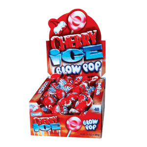 Hovedbilde Charms Blow Pop Cherry ICE  48x18g.((Hele ...