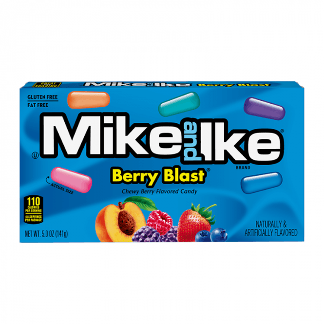 Hovedbilde  Mike & Ike Berry Blast Theatre Box  120g*12st. ...