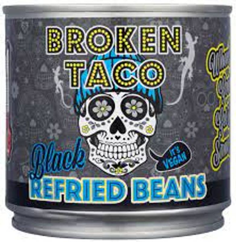 Broken Taco Black Refried Beans 400g*12st.