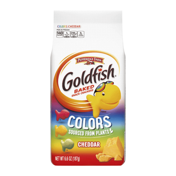 Hovedbilde Goldfish Crackers - Colors 6.6oz (187g)*24st. USA