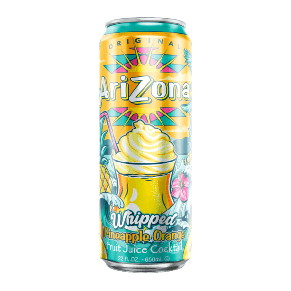 Arizona Whipped Pineapple Orange 650ml*24st