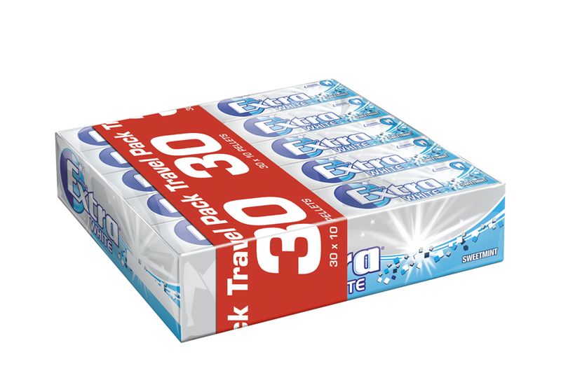 Extra Tyggegummi White Sweet Mint Hele Eske 30st.