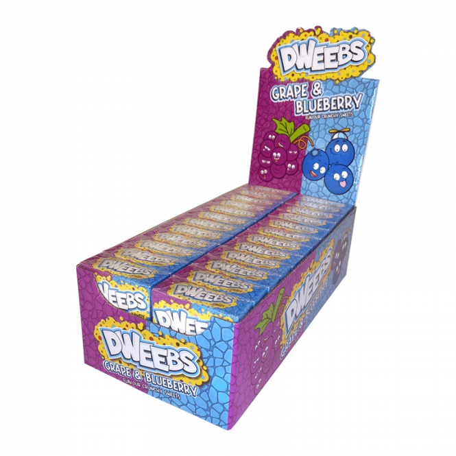 Hovedbilde DWEEBS Grape/Blueberry 45g*24st. Halal