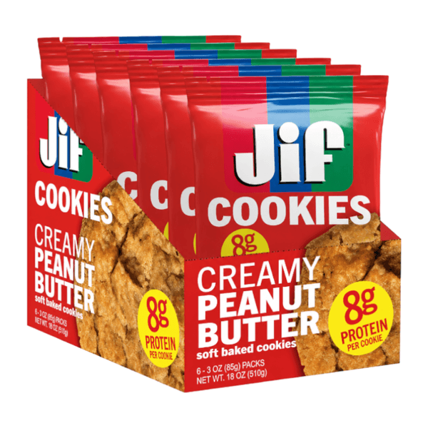 JIF Soft Baked Cookies Creamy Peanut (85g)*24st.