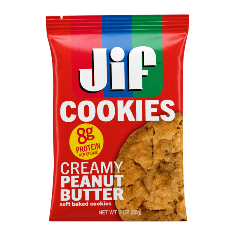 JIF Soft Baked Cookies Creamy Peanut (85g)*24st.