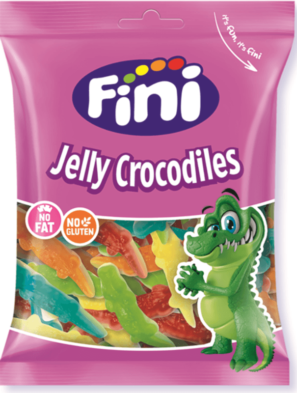FINI Jelly Crocodiles 75G*12st. Halal