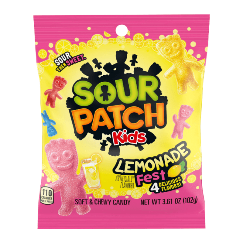 Sour Patch Kids Lemonade Fest 102gx 12st.