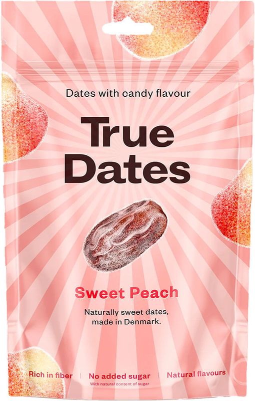 TRUE DATES SWEET PEACH 100g*12st.