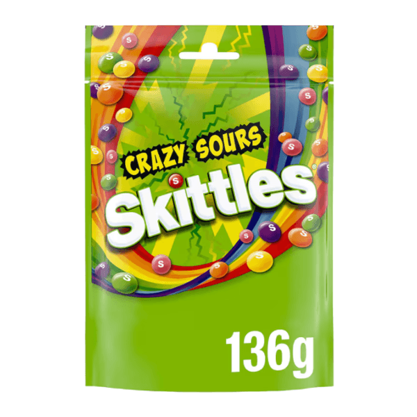 Skittles Sours 136g*15st. /UK