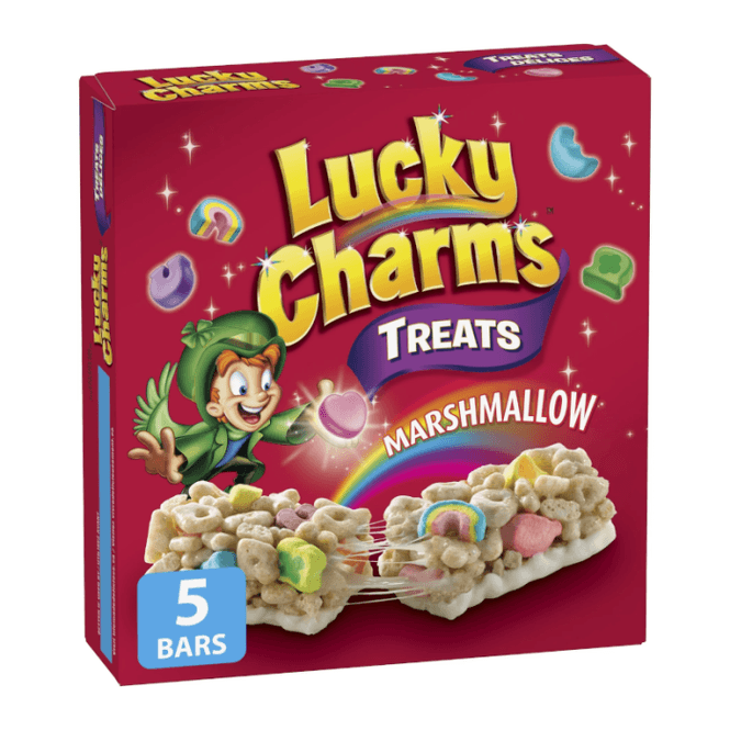 Hovedbilde Lucky Charms Treat Bars Marshmallow  ((120g ...