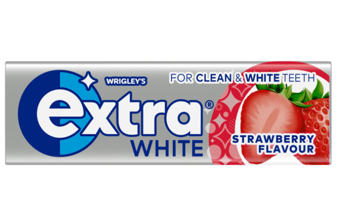 Hovedbilde Extra Tyggegummi White Strawberry 14g*30st.