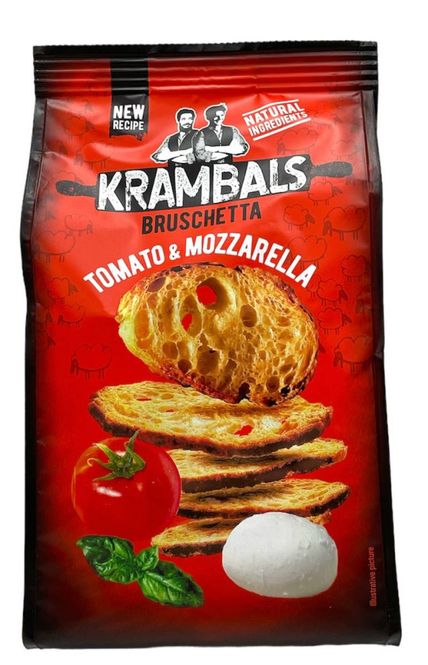 Hovedbilde Bruschetta Tomat&Mozzarella Krambals 70gx 12st.