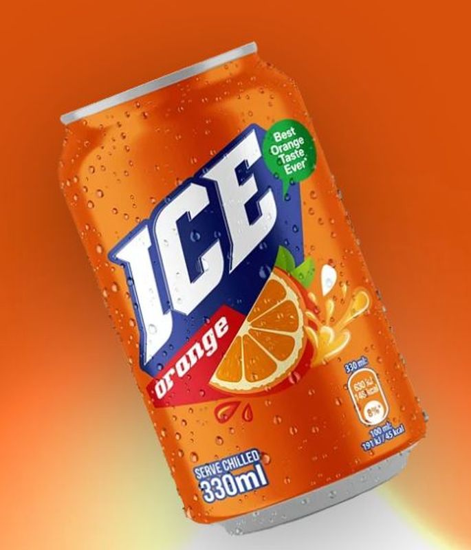 Ice Drinks Orange Drink 330ml*24st.