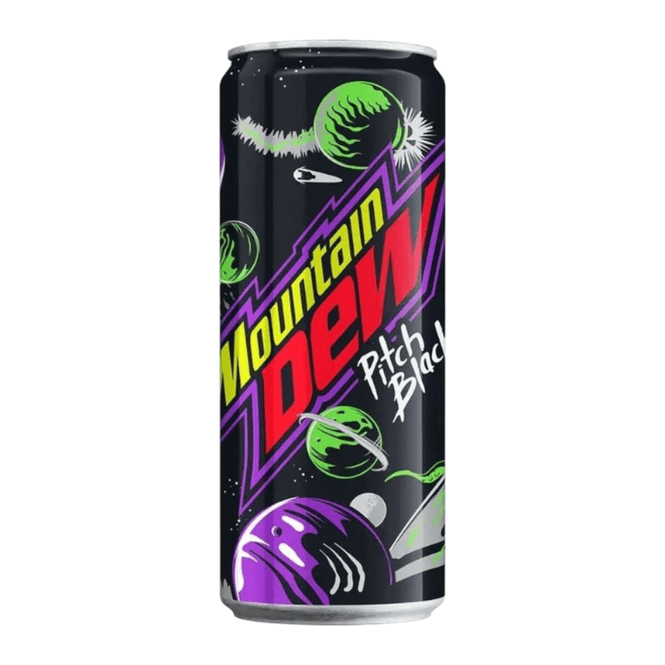 Hovedbilde Mtn Dew Pitch Black - 330ml*24st./ (EU)